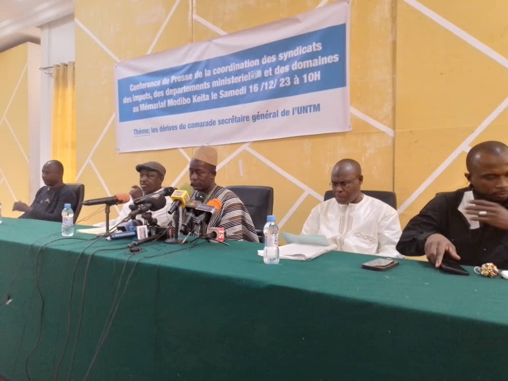 Confrontation aux impôts: Le Syntim accuse le Syntade